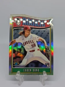 ⚾️ '25 Bowman Baseball Rookie Of The Year Preferiti Caden Dana RC Angels ⚾️ - Foto 1 di 2
