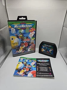 Codemasters Micro Machines (Sega Mega Drive Genesis, 1991) PAL *Manuale Inc.* - Foto 1 di 2