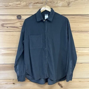 Kristensen Du Nord Corduroy Shirt Small 4 Euro 1 Gray Button Up Italy B89 - Bild 1 von 15