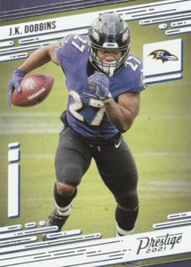 2021 Prestige Base #23 J.K. Dobbins - Picture 1 of 2