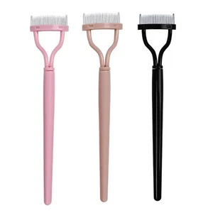Beauty Makeup Eyelash Metal Brush Comb Lash Separator Mascara Lift Curl Tool - Picture 1 of 15