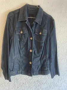 Jeansjacke für Damen, Gr. 48, Fabiani, blau - Bild 1 von 6