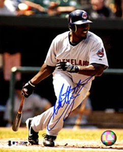 Matt Lawton Autographed / Signed Hitting 8x10 Photo - Picture 1 of 1