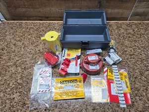 Electrical Safety Lockout Tagout Kit – Padlocks, Tags, Zip ties, and more. - Picture 1 of 1
