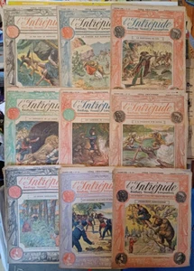 C1 L INTREPIDE Lot de 9 Numeros 121 a 129 1912 Jose MOSELLI Hales JO VALLE - Imagen 1 de 1