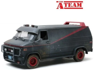 GL13567 1/18 THE A-TEAM 1983 GMC VANDURA WEATHERED WITH BULLET HOLES - PRE ORDER - Image 1 of 4