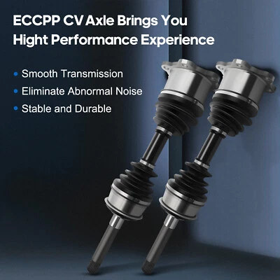 2 ejes CV para camioneta Toyota 4Runner 1986-1995 todo motor 4x4 delantero izquierdo y derecho Foto 1 de 4