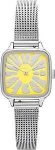 Orologio KOMONO KOM-W4213 Kate Flower Royale argento limone - Foto 1 di 3