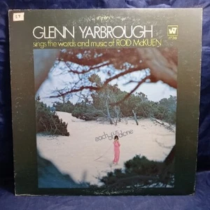 Glenn Yarbrough Sings the Words & Music of Rod McKuen Each of Us Alone 1968 LP - Picture 1 of 11