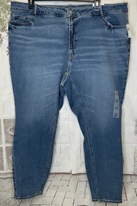 Old Navy Womens Rockstar Super Skinny High Rise Stretch Jeans Plus Sz. 28 NEW - Picture 1 of 8