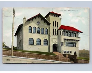 Cartolina J99/Redondo California c1910 Edificio Municipio 274 - Foto 1 di 4