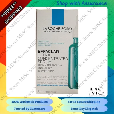 La Roche-Posay Effaclar Ultra Concentrated Serum - 30ml - Brand New - Image 1 of 3