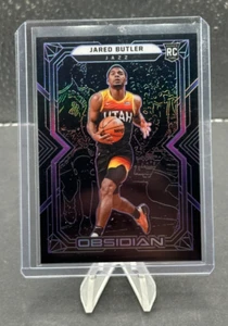 2021-22 Panini Obsidian - Jared Butler Electric Etch Purple #/99 (RC) Utah Jazz - Picture 1 of 3