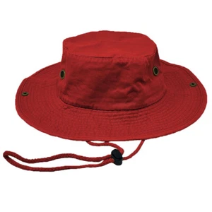 Unisex 100% Cotton Bucket Hat Fishing Camping Safari Boonie Sun Brim Summer Cap - Picture 1 of 64