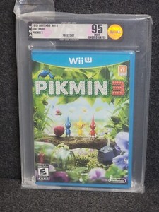 Nintendo Wii U PIKMIN 3 New Sealed VGA 95 1st Print Uncirculated Wata CGC Game