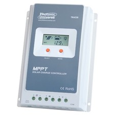 40A MPPT solar charge controller with LCD screen for 12V/ 24V systems up to 100V
