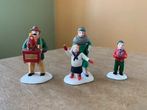 Dept 56 "Organ Grinder" Collezione Heritage Village - Set 3 pezzi - Foto 1 di 3