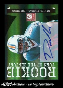 Donruss Elite Rookie Turn of the Century #126 2011 Daniel Thomas RC #d 220/299 - Imagen 1 de 2