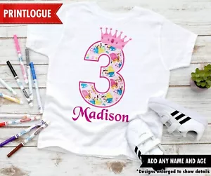 Camisa de cumpleaños de princesa de Disney, camisa de cumpleaños de princesa, camisa de cumpleaños de Disney - Imagen 1 de 2
