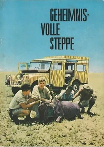 Buch: Geheimnisvolle Steppe, Michael Grzimek, Panini Bilder, leer original - Bild 1 von 4