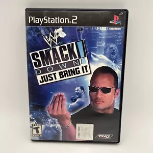 WWF Smackdown Just Bring It PS2 Playstation 2 Complete with/Manual - Picture 1 of 3