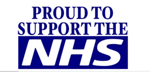 UNTERSTÜTZENDE NHS Charity Modernes Auto/Van Aufkleber Krankenschwester/Arzt Fenster Wand Krankenhaus - Bild 1 von 3
