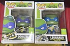 LEONARDO DONATELLO #104 #105 TMNT X POWER RANGERS FUNKO POP! VINYL 2022 SDCC