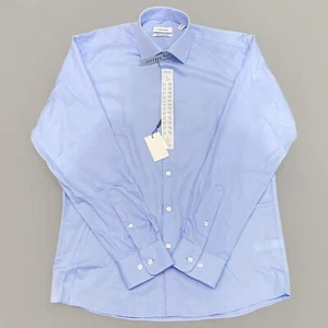 Calvin Klein Men's Light Blue Business Shirt (Size 37) - Picture 1 of 1
