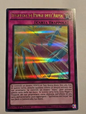 Harpie's Feather Storm●YUGIOH●DUSA●ULTRA RARE●2017●ITALIAN●1st EDITION●NM●34131 - Image 1 of 2