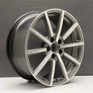 AUDI A3 S LINE GREY DC 18" ALLOY WHEEL RIM 8J ET46 OEM 8V0601025AR GENUINE X1 - Picture 1 of 14