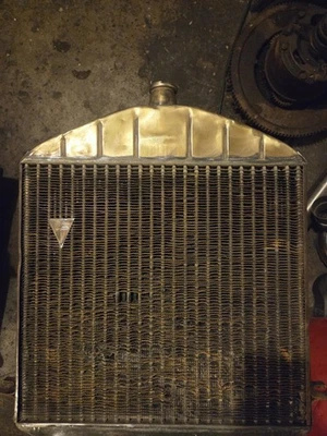 Antique Ford model T brass/ Copper radiator  - Image 1 of 4