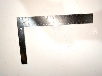 ARTESANO VINTAGE Nº 39605, 8" X 12" Marco de Acero Cuadrado RARO Foto 1 de 3