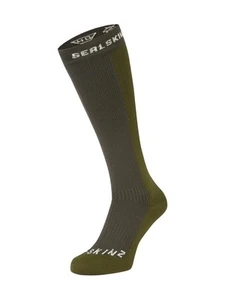 Sealskinz Worstead Waterproof Cold Weather Knee Length Sock Outer – Extra dura - Picture 1 of 4