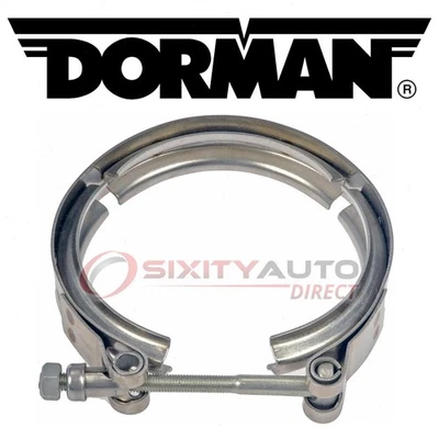 Dorman Exhaust Clamp for 2001-2006 GMC Sierra 3500 6.6L V8 Hardware  lb Foto 1 de 4