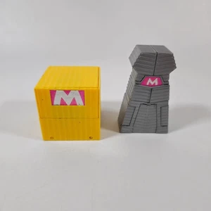 Vintage 1984 Marchon Mysterians Secret Force Transforming Robot Actionfiguren - Bild 1 von 4