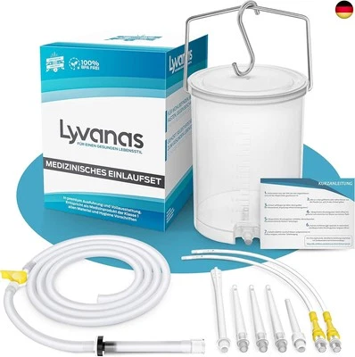 Einlaufset für Darmeinlauf (2 Liter) - einfach & angenehm - Irrigator zur  - Bild 1 von 4