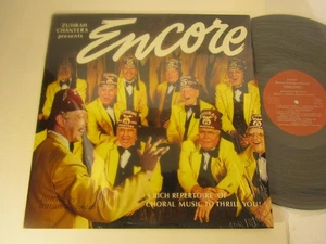 Vintage Shriners  MPLS MINN    RECORD ALBUM  ENCORE   EX COND  D28 - Picture 1 of 3