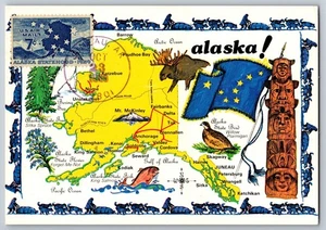 #C53 Alaska Statehood Airmail Maxi Card - Picture 1 of 2