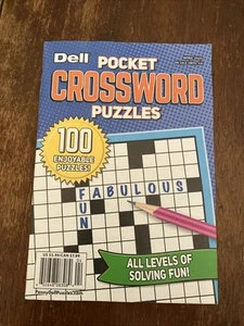 Dell Pocket Crossword Puzzles April 2025 New - Picture 1 of 3