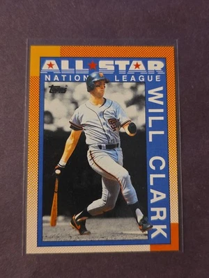 1990 Topps - All-Star Will Clark #397 - Image 1 of 2