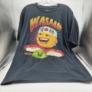 Ärgerliches orangefarbenes Wasabi schwarzes T-Shirt Erwachsene Größe XL 2011 - Bild 1 von 7
