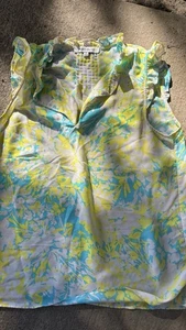 Rose & Olive Anthropologie Blouse Womens M Boho Peasant Hippie Cottagecore - Picture 1 of 4