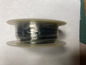 NTE WT26-00-25 26 awg 19 Strand Type "E" Teflon Black 200°C @ 600V 25 ft. - Picture 1 of 2