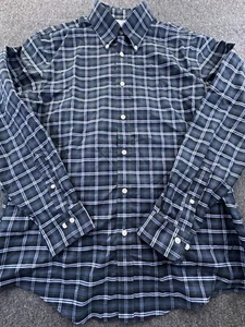 Brooks Brothers Shirt Mens Large Multicolor Plaid Button Down Regent Non Iron - Picture 1 of 11