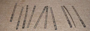 K23 Märklin 7023 cable superior cable de conducción pieza de compensación 100 mm 10 piezas - Imagen 1 de 1