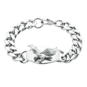 Tensity 22cm Stainless Steel Eagle Bracelet - Picture 1 of 2