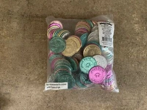 I WAS CAUGHT BEING GOOD PLASTIC COINS - NEW - UNUSED / N4-1 - Picture 1 of 3