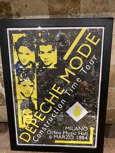 depeche mode Framed Poster 46cm X 34cm - Imagen 1 de 1
