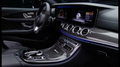 Mercedes-Benz OEM W213 E класса углеродного волокна комплект внутренней отделки 7 изделий совершенно новый - Изображение 1 из 4