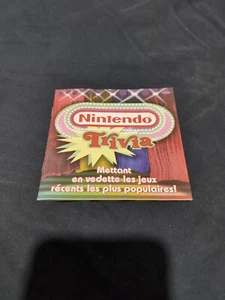 Nintendo Trivia GBA Game Boy Advance 2004 Insert C/T-AGS-USA - Picture 1 of 2